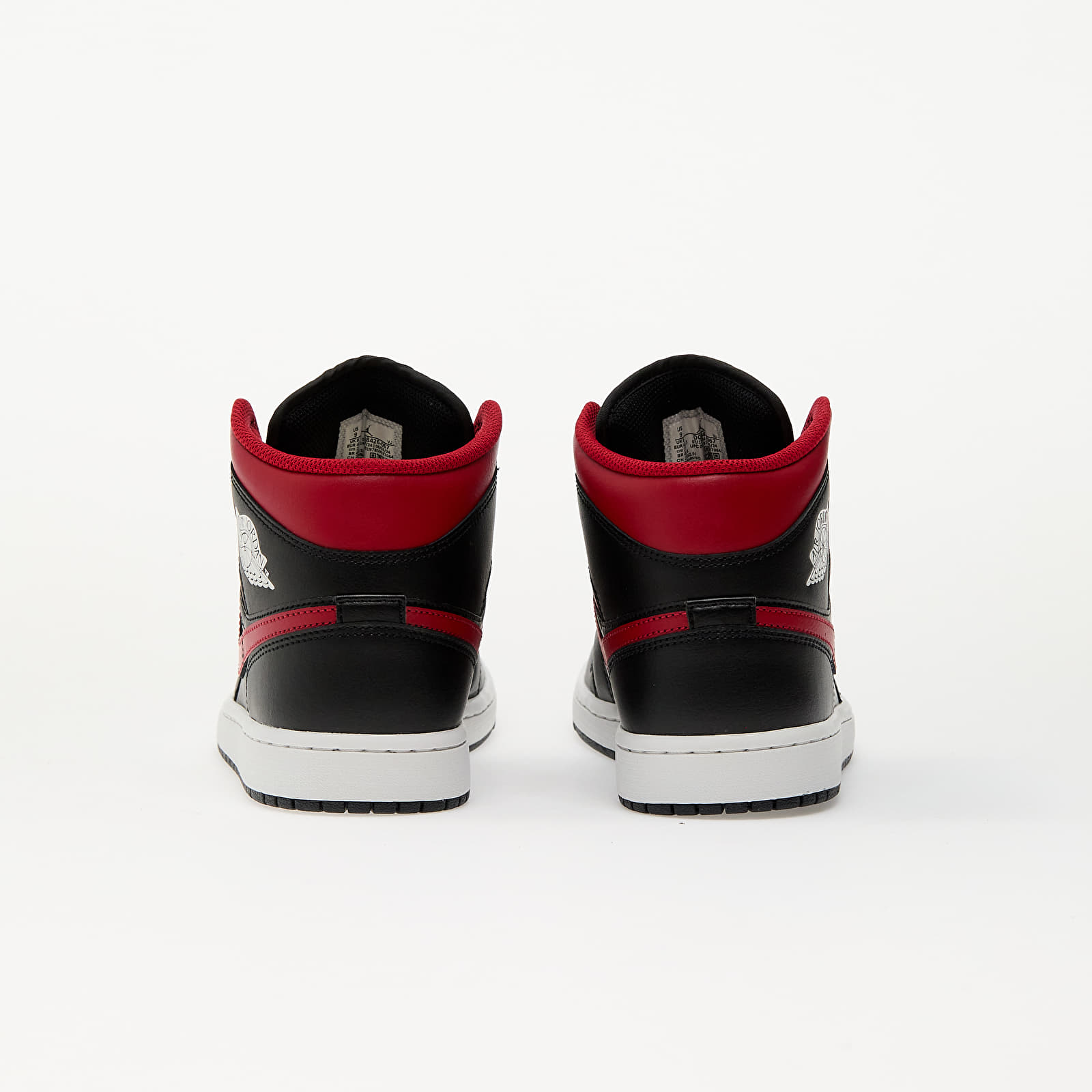 Herren Sneaker und Schuhe Air Jordan 1 Mid Black/ Varsity Red-Summit White
