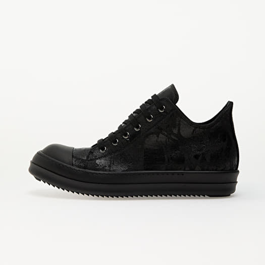 Rick Owens DRKSHDW Low Sneaks All Black