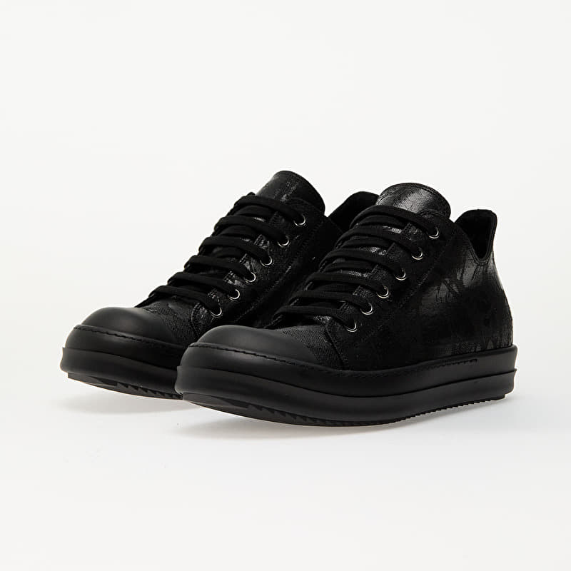 Rick Owens DRKSHDW Low Sneaks All Black | Footshop