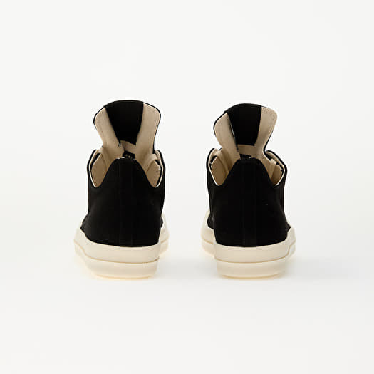 Rick Owens DRKSHDW Low Sneaks Black/ Milk/ Milk | Footshop