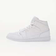Air Jordan 1 Mid White/ White-White
