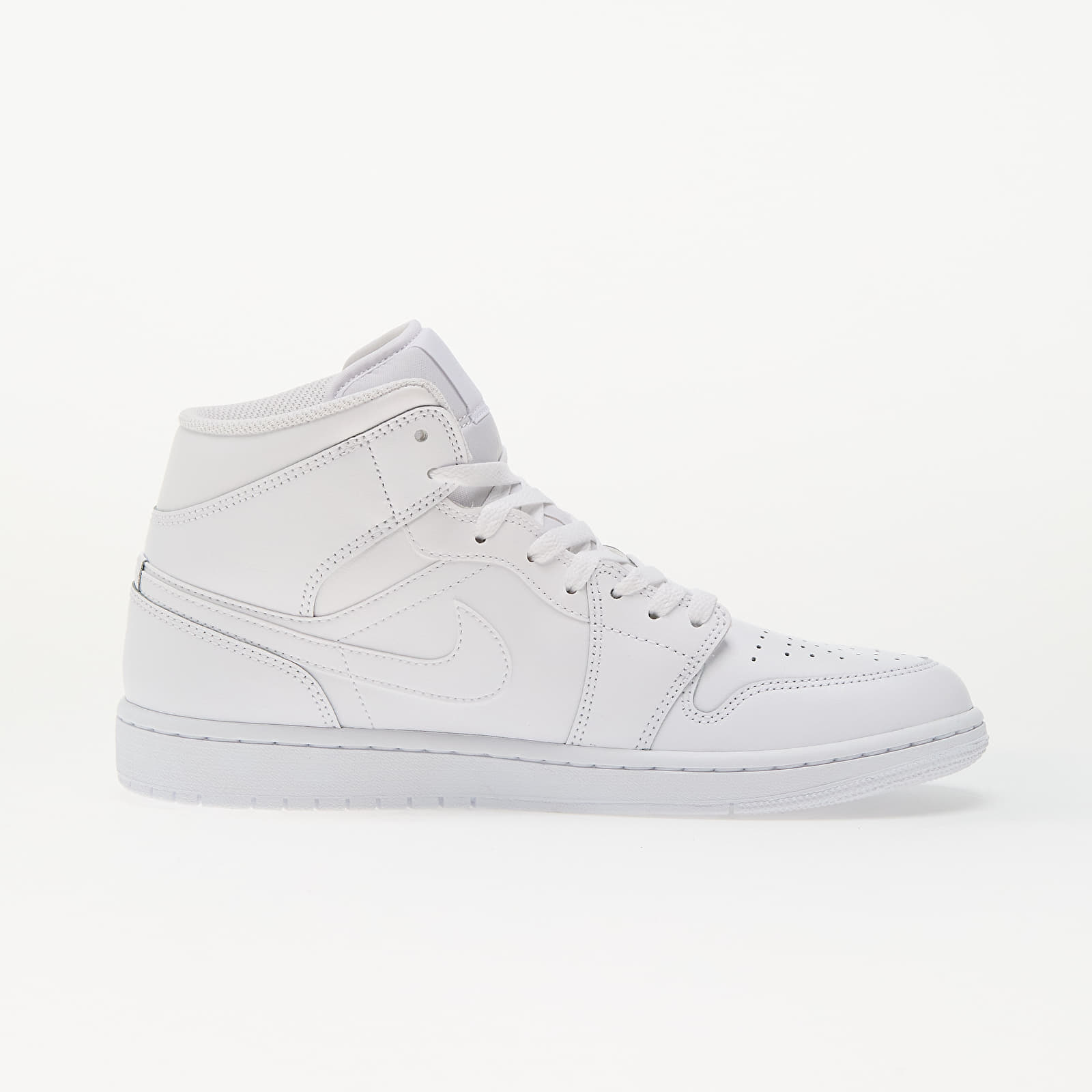Männer Air Jordan 1 Mid White/ White-White