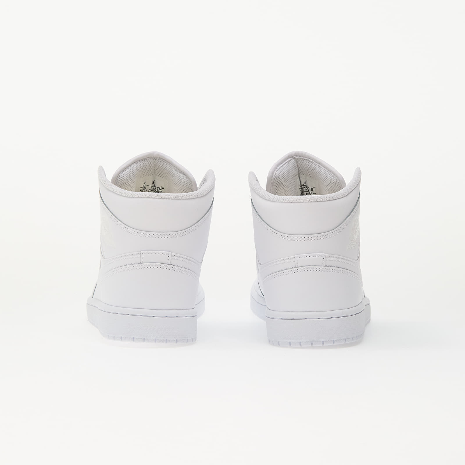 Männer Air Jordan 1 Mid White/ White-White