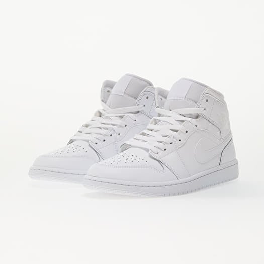 Men's shoes Air Jordan Mid White/ White-White (554724-136