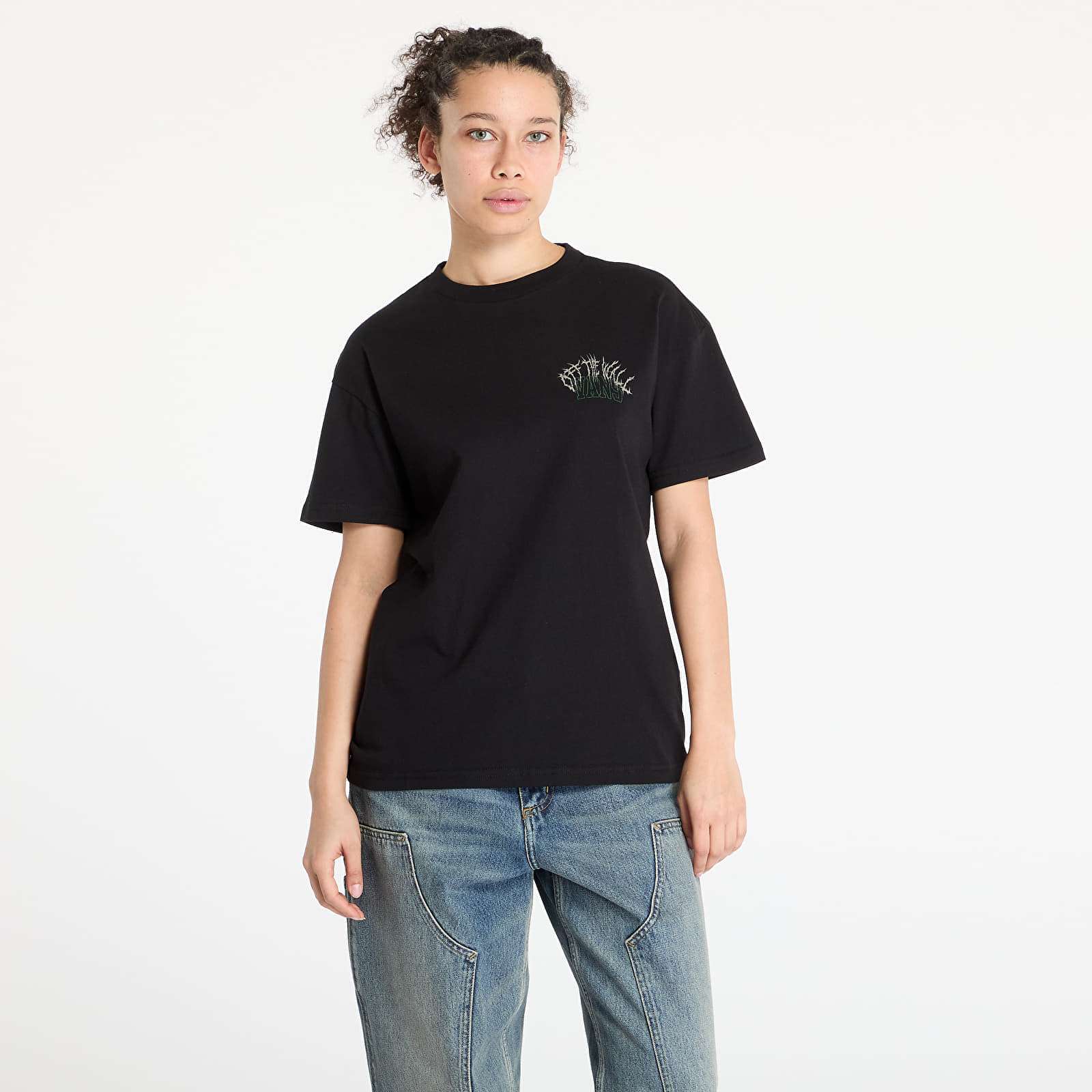 Tricou Vans Metal University Oversized SS Tee Black XS