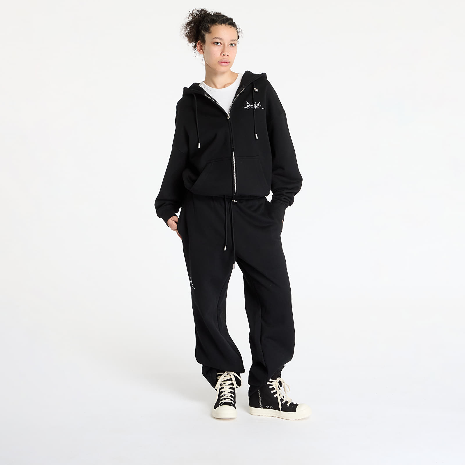 Mikiny FTSHP Everyday Zip Hoodie UNISEX Black