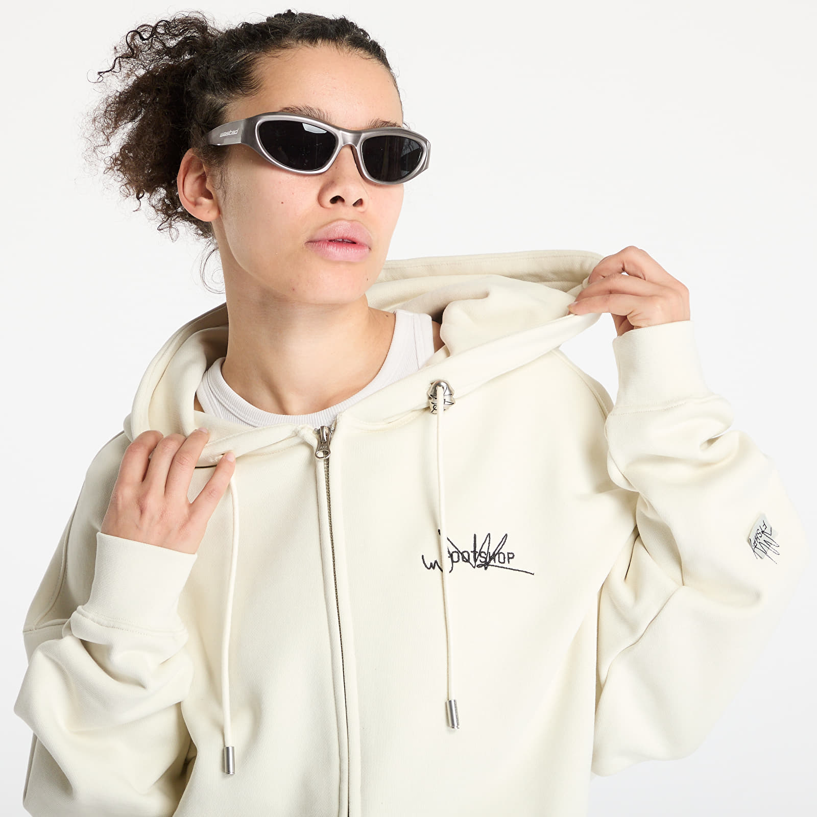 Bluzy FTSHP Everyday Zip Hoodie UNISEX Oyster White