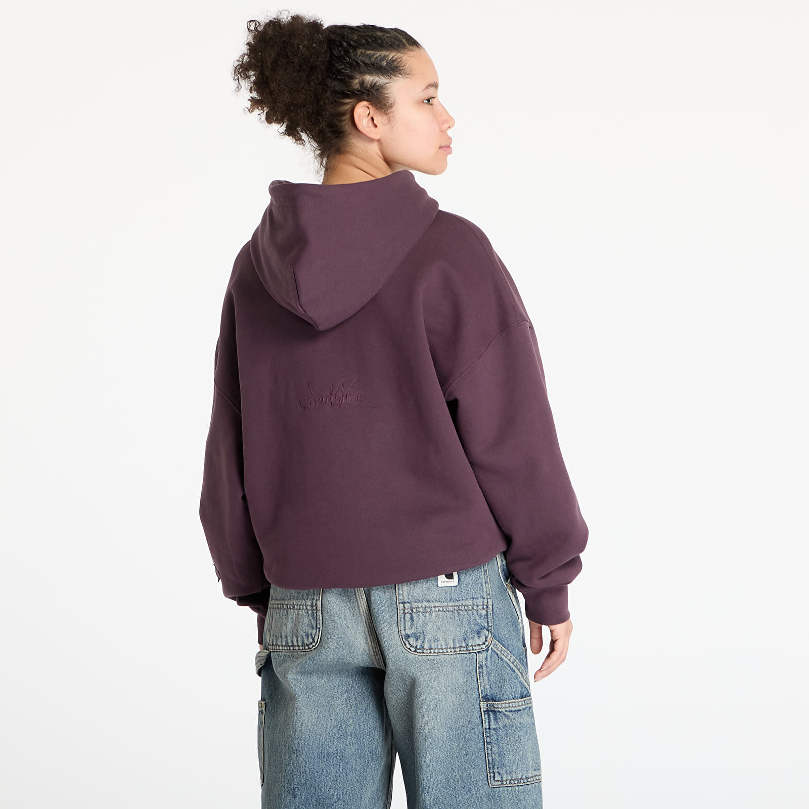 Mikiny FTSHP Everyday Hoodie UNISEX Midnight Plum