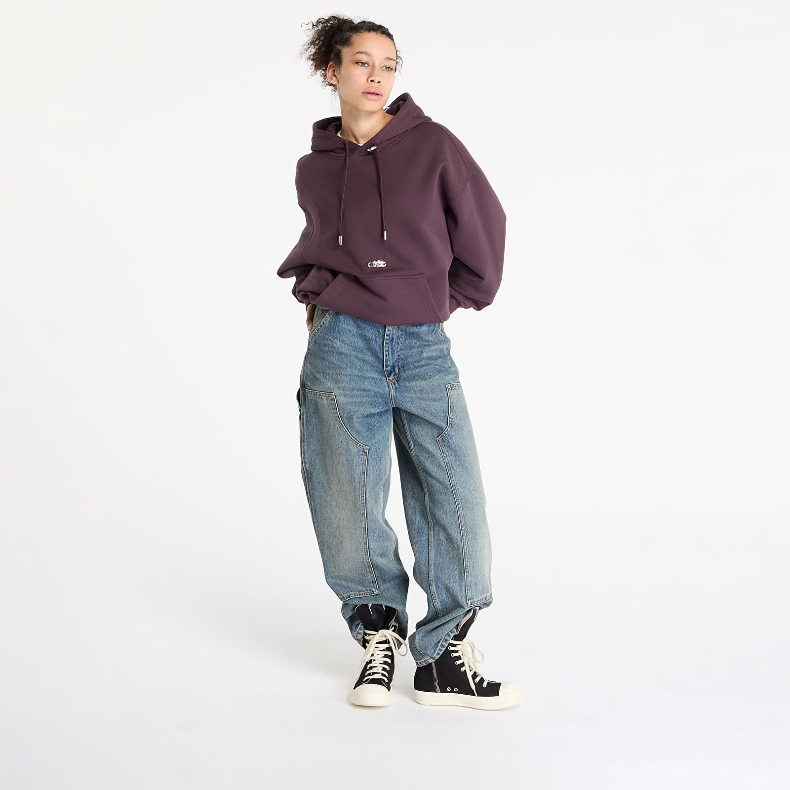 Mikiny FTSHP Everyday Hoodie UNISEX Midnight Plum