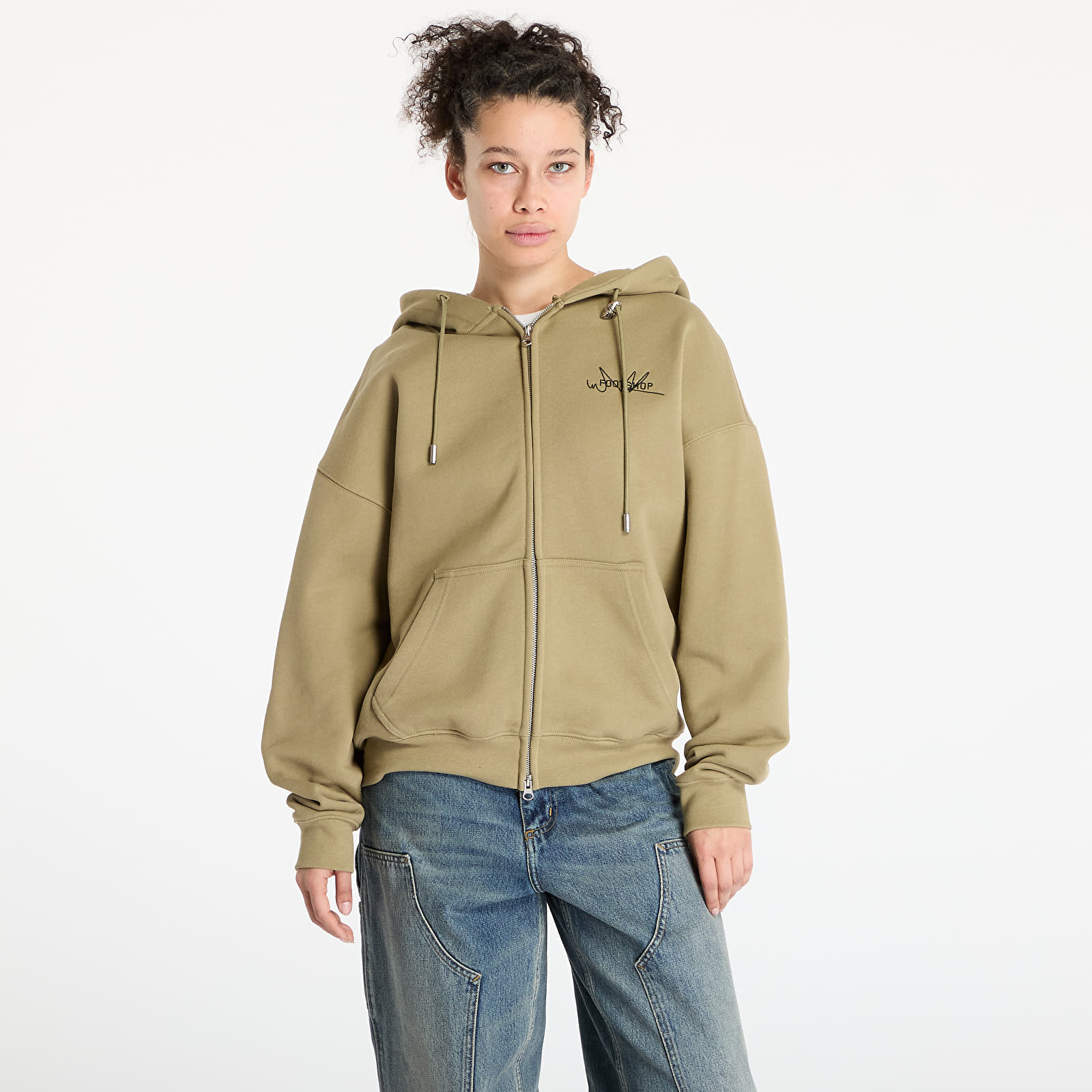 Bluzy FTSHP Everyday Zip Hoodie UNISEX Kalamata Green