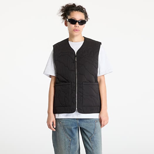 Vest FTSHP Silver Lining Quilted Vest UNISEX Black