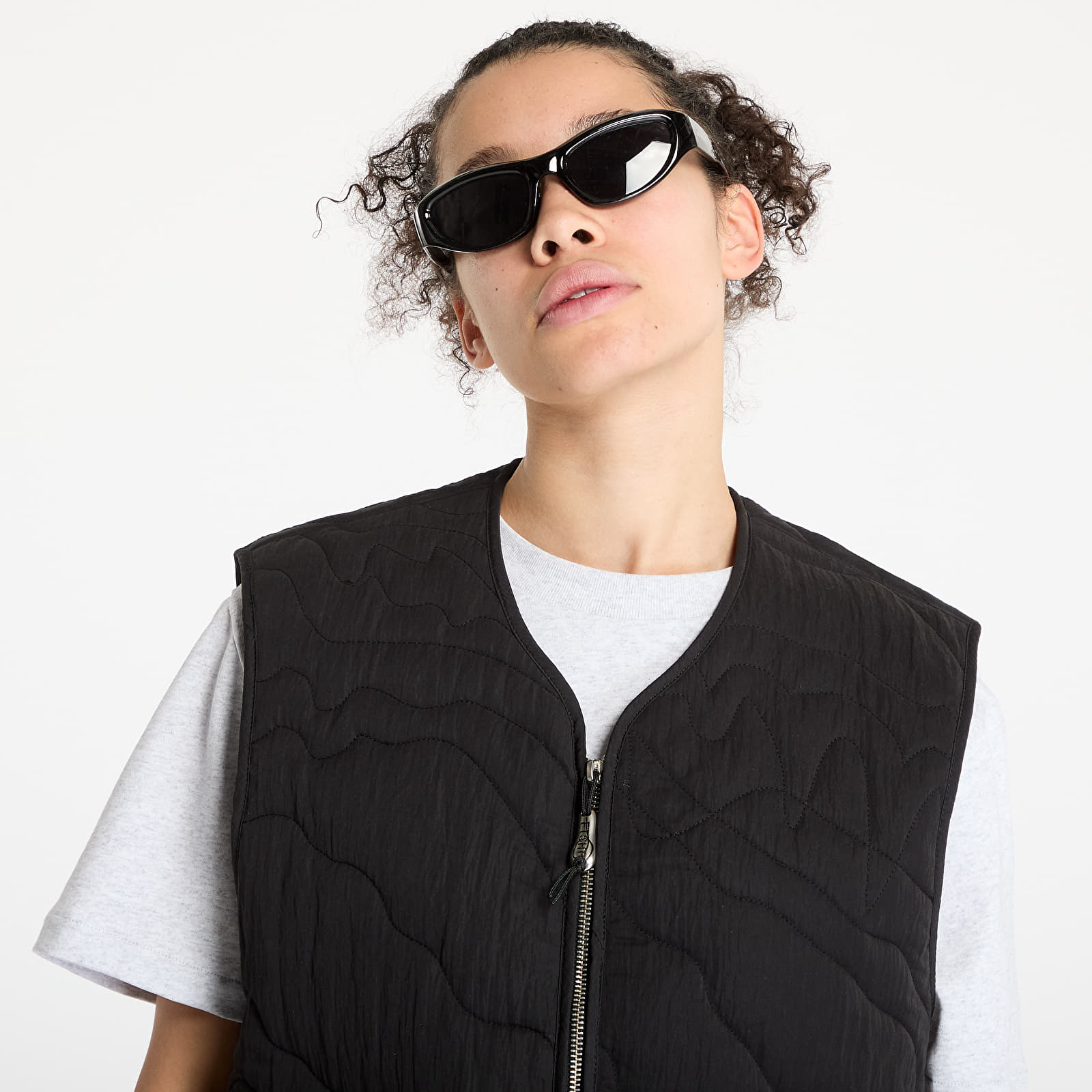 Vesten FTSHP Silver Lining Quilted Vest UNISEX Black