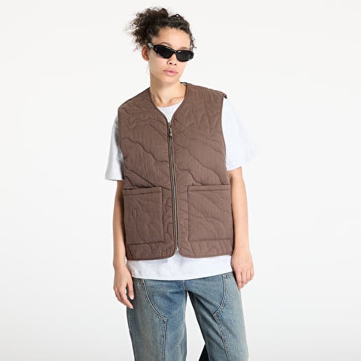 FTSHP Silver Lining Quilted Vest UNISEX Brown