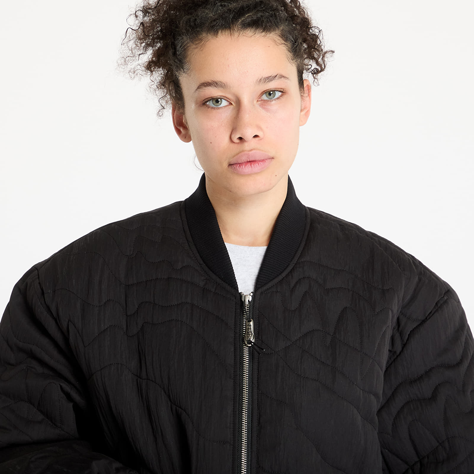Jackets FTSHP Silver Lining Quilted Jacket UNISEX Black