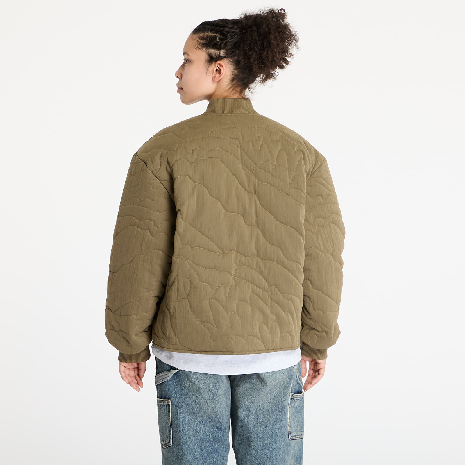 Jacken FTSHP Silver Lining Quilted Jacket UNISEX Olive