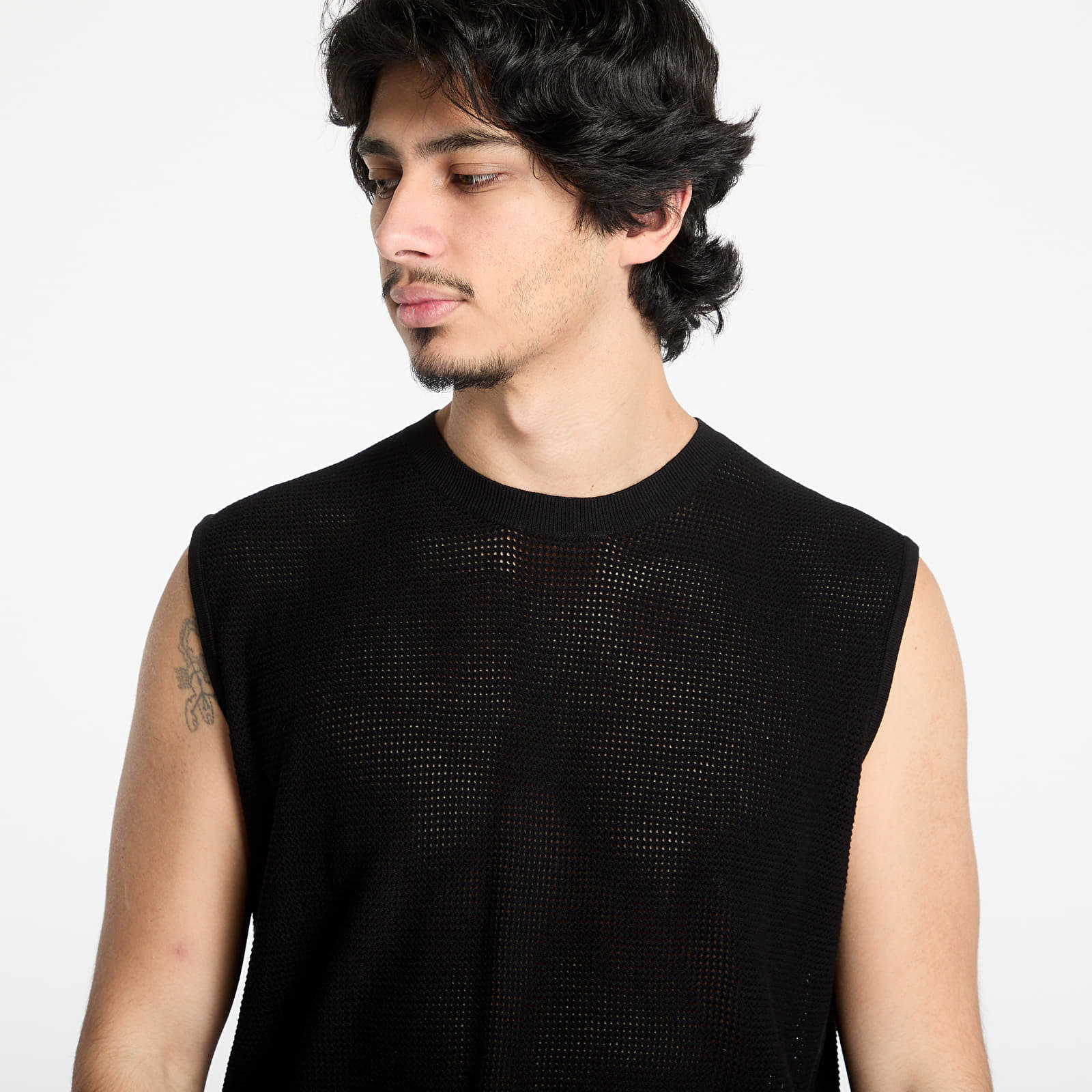 Westen Y-3 Graphic Knit Vest UNISEX Black