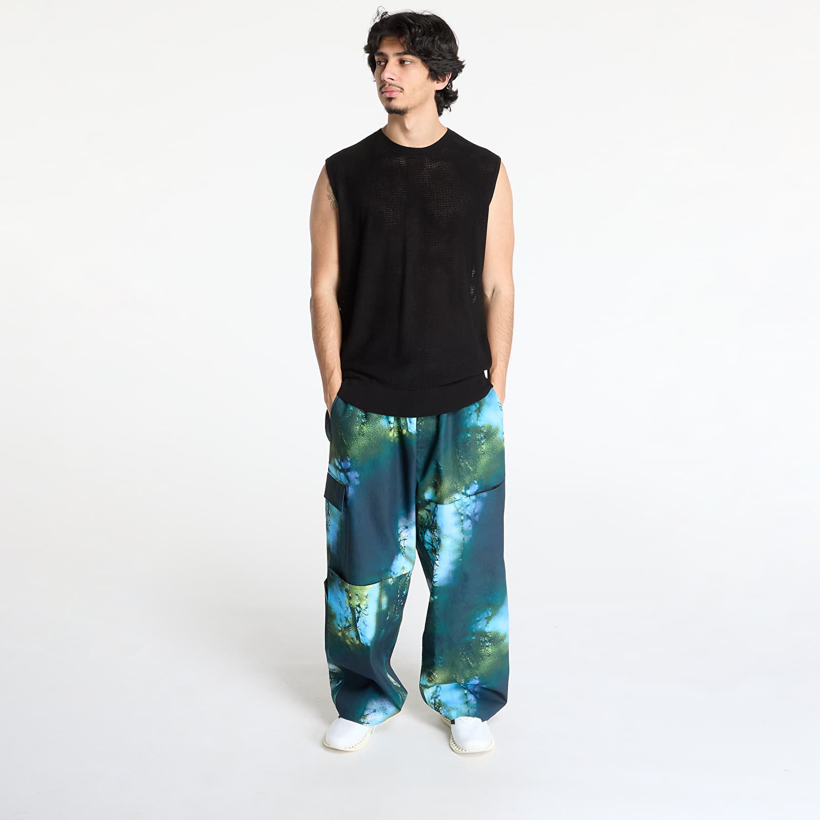 Westen Y-3 Graphic Knit Vest UNISEX Black