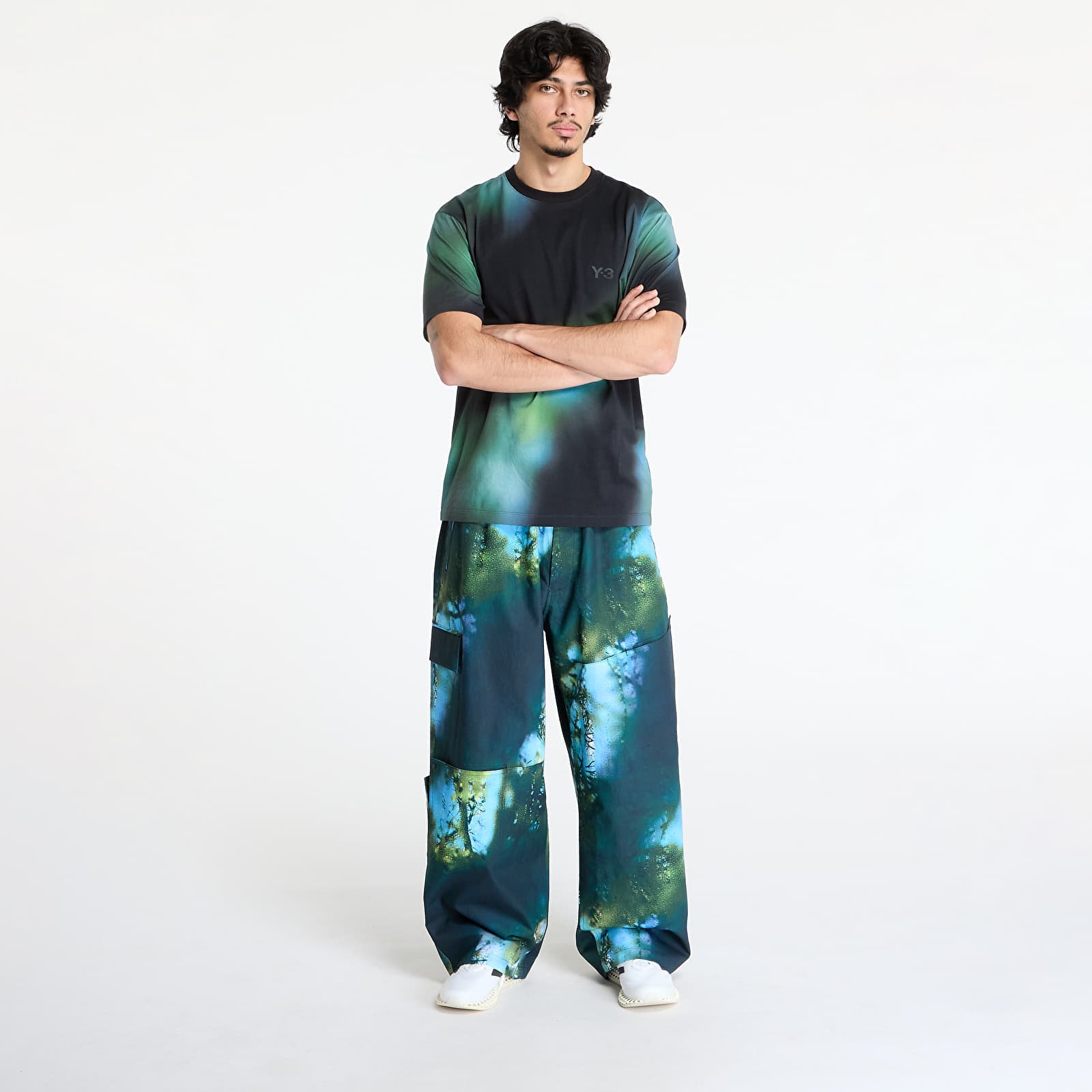 Pants and jeans Y-3 AOP Cargo Tracksuit Bottoms Multicolor