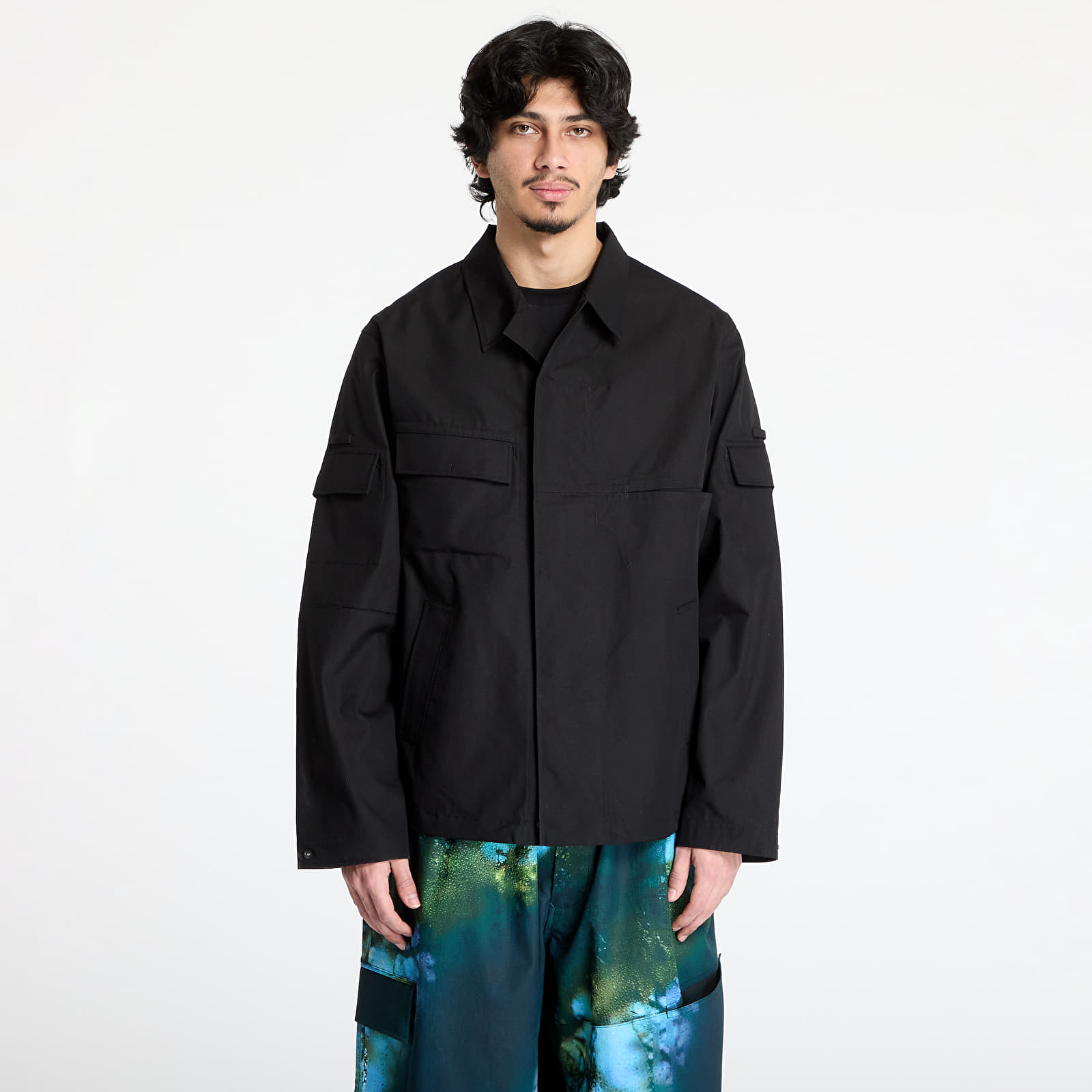 Dzsekik Y-3 Field Shirt Jacket UNISEX Black