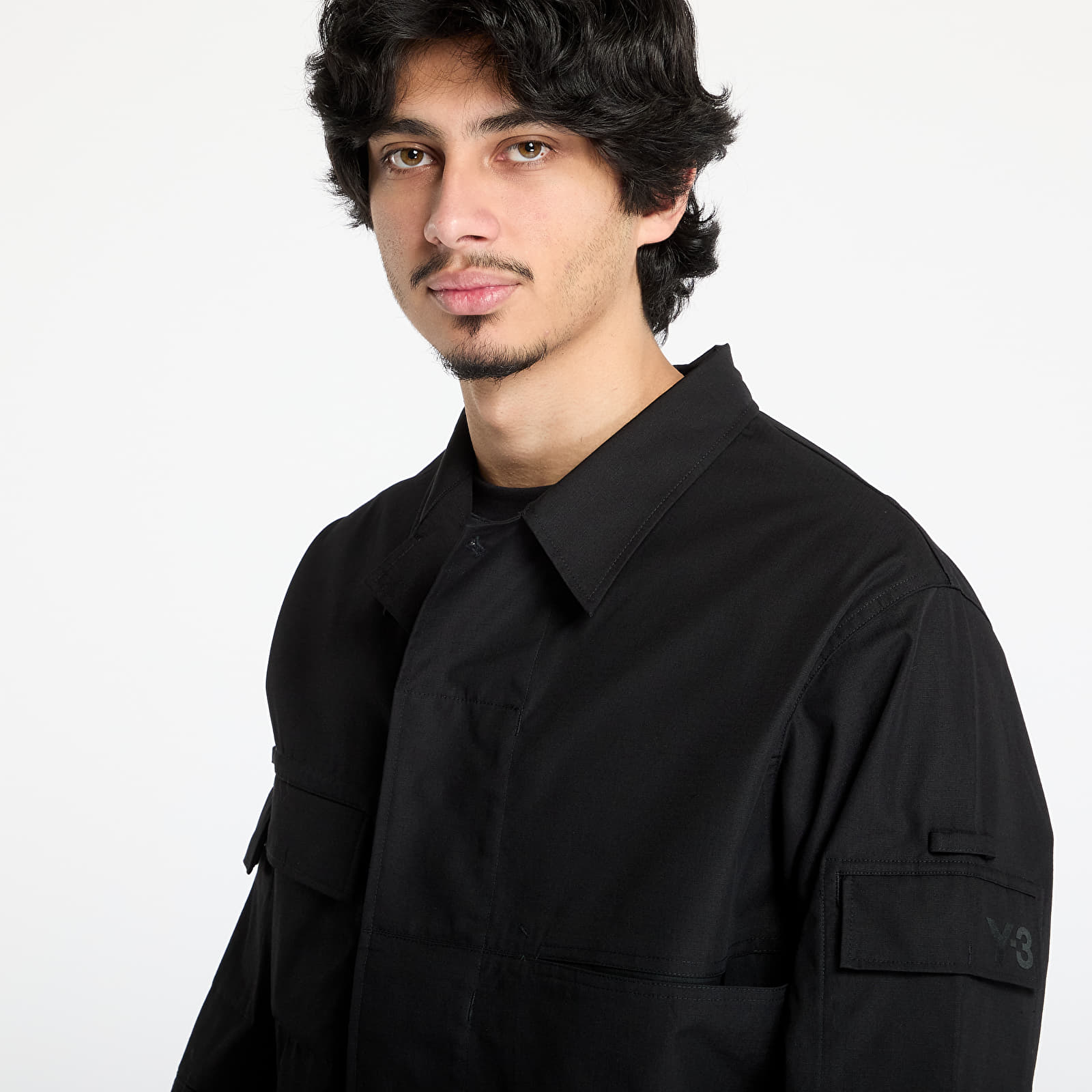Dzsekik Y-3 Field Shirt Jacket UNISEX Black