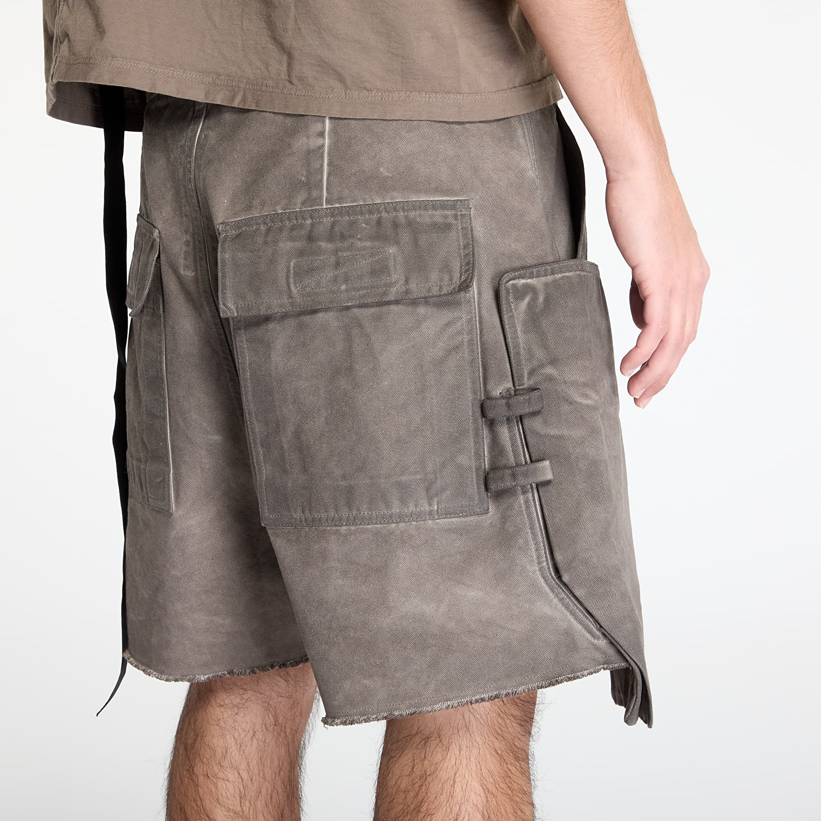 Kurzhosen Rick Owens DRKSHDW Stefan Cargo Shorts Dust