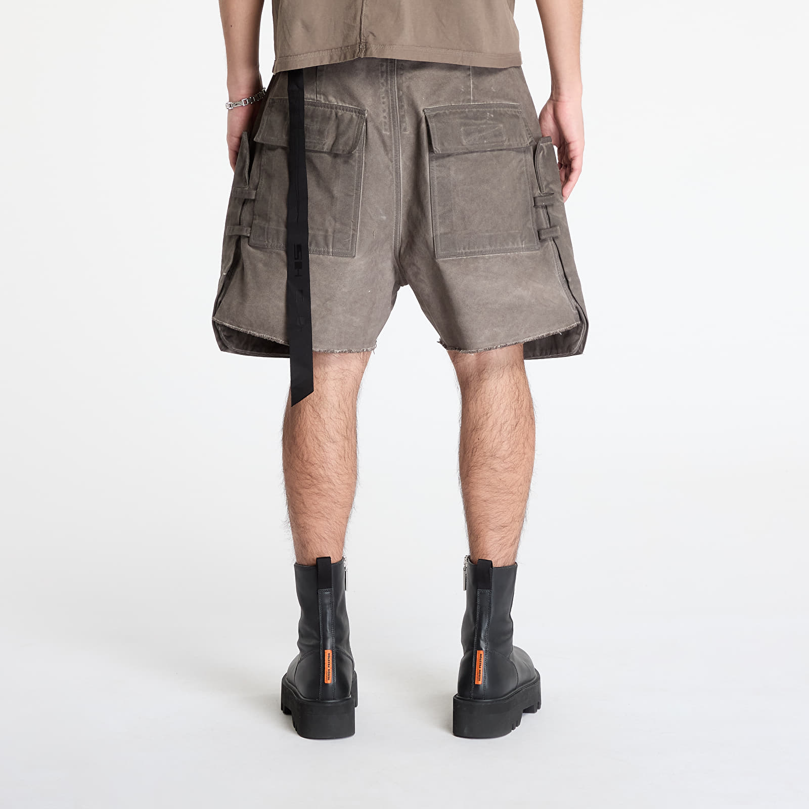 Kurzhosen Rick Owens DRKSHDW Stefan Cargo Shorts Dust