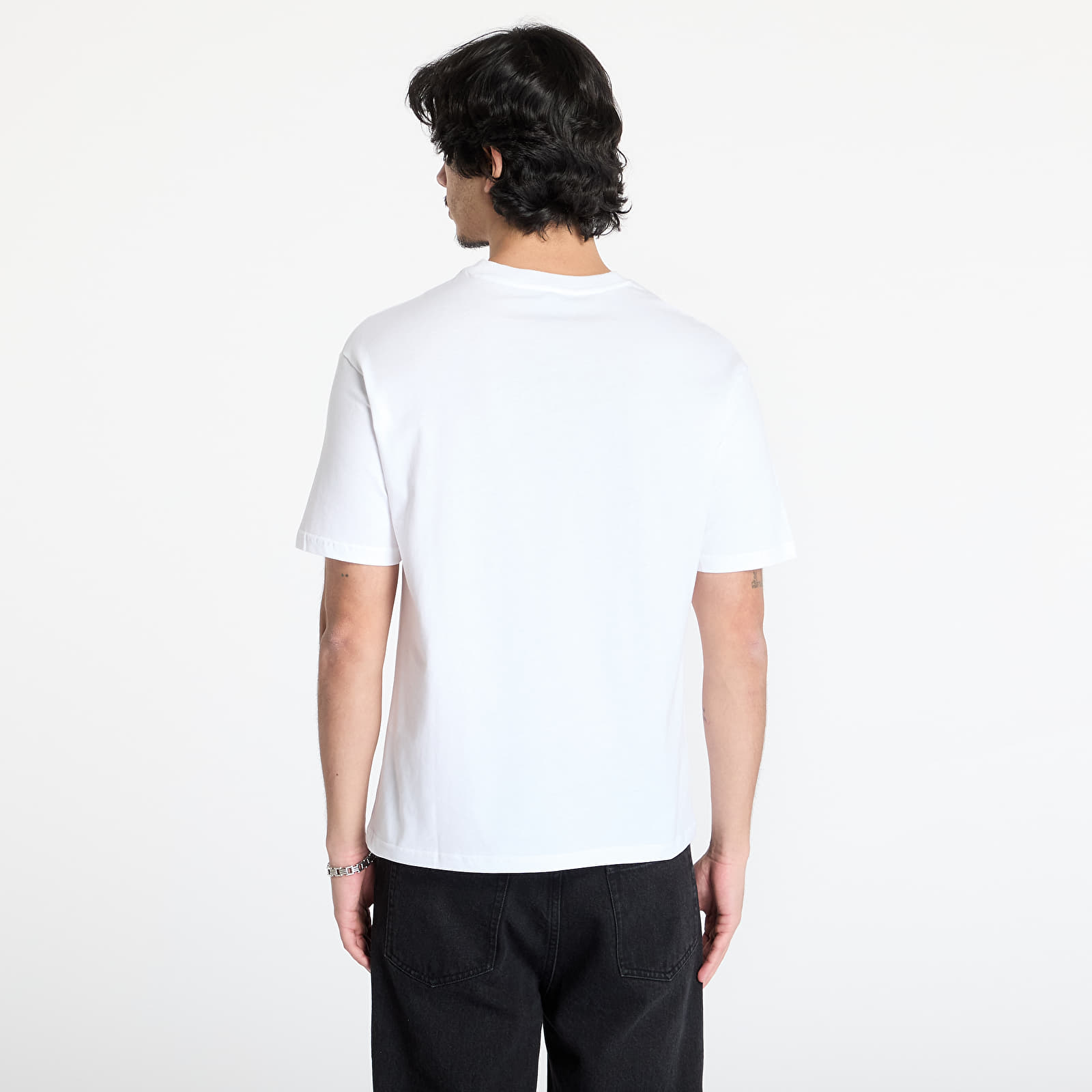 T-shirts A.P.C. Boxy Micro Logo T-Shirt White/ Black