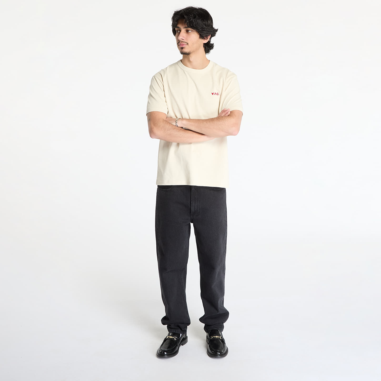 Trička A.P.C. Boxy Petit VPC T-Shirt Mastic Beige