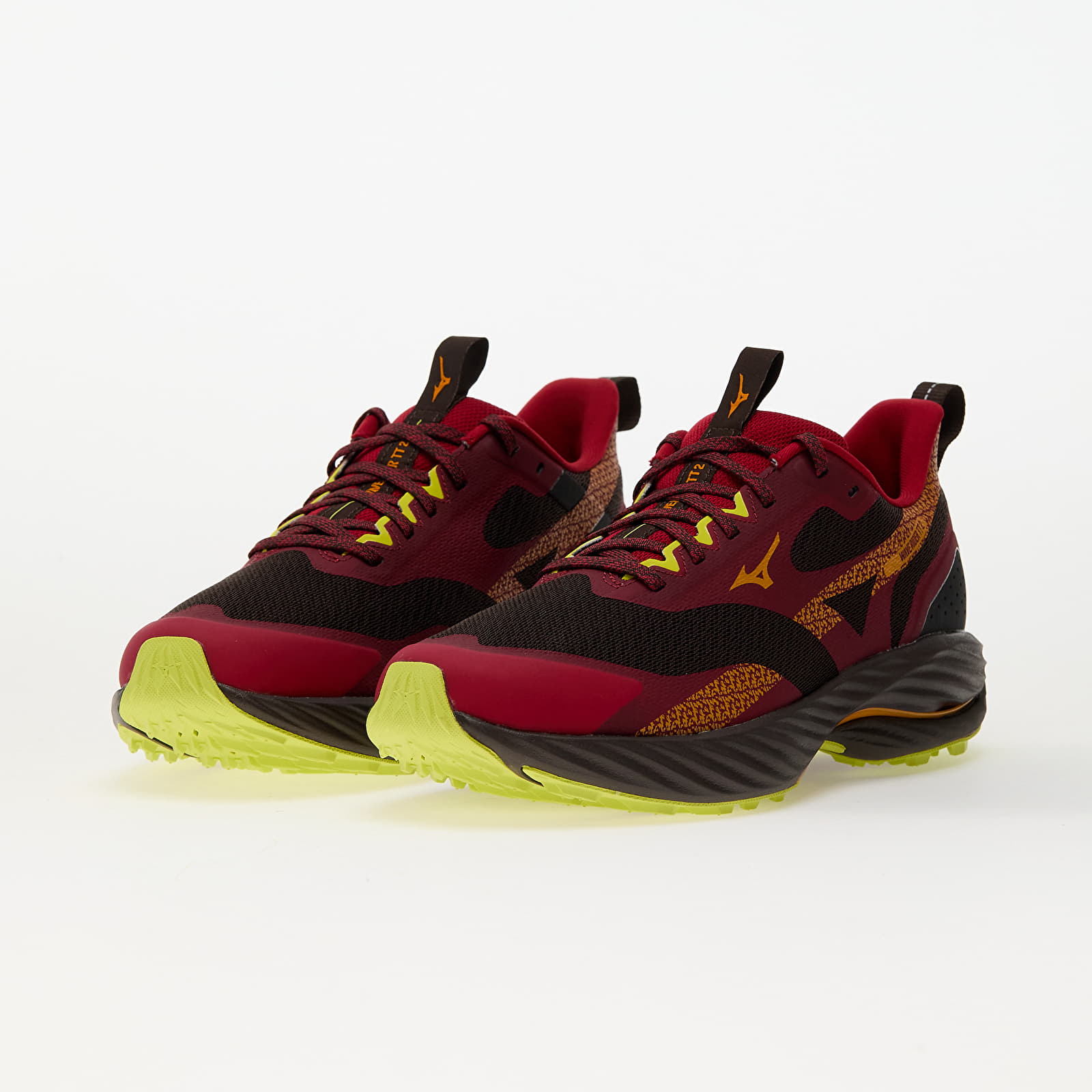 Men's shoes Mizuno Wave Rider Tt 2 Molé/ RythmicRed/ EveningPrimros