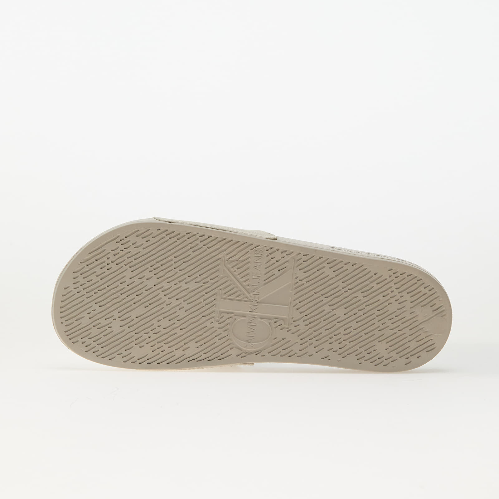 Buty męskie Calvin Klein Jeans Slide Aop Print Beige