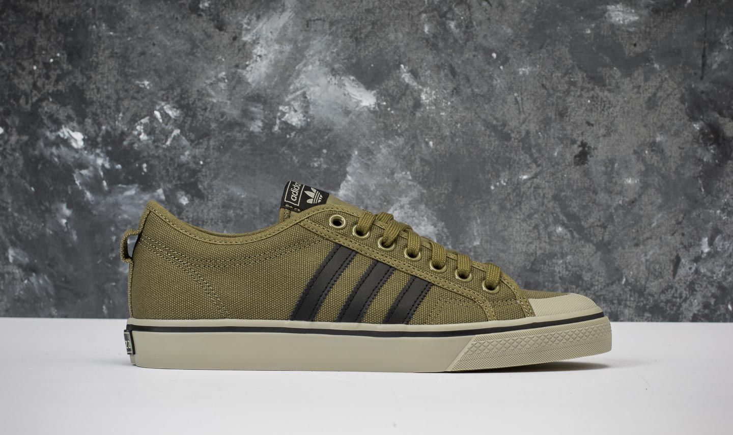 Men s shoes adidas Nizza Olive Cargo Core Black Tech Beige Footshop