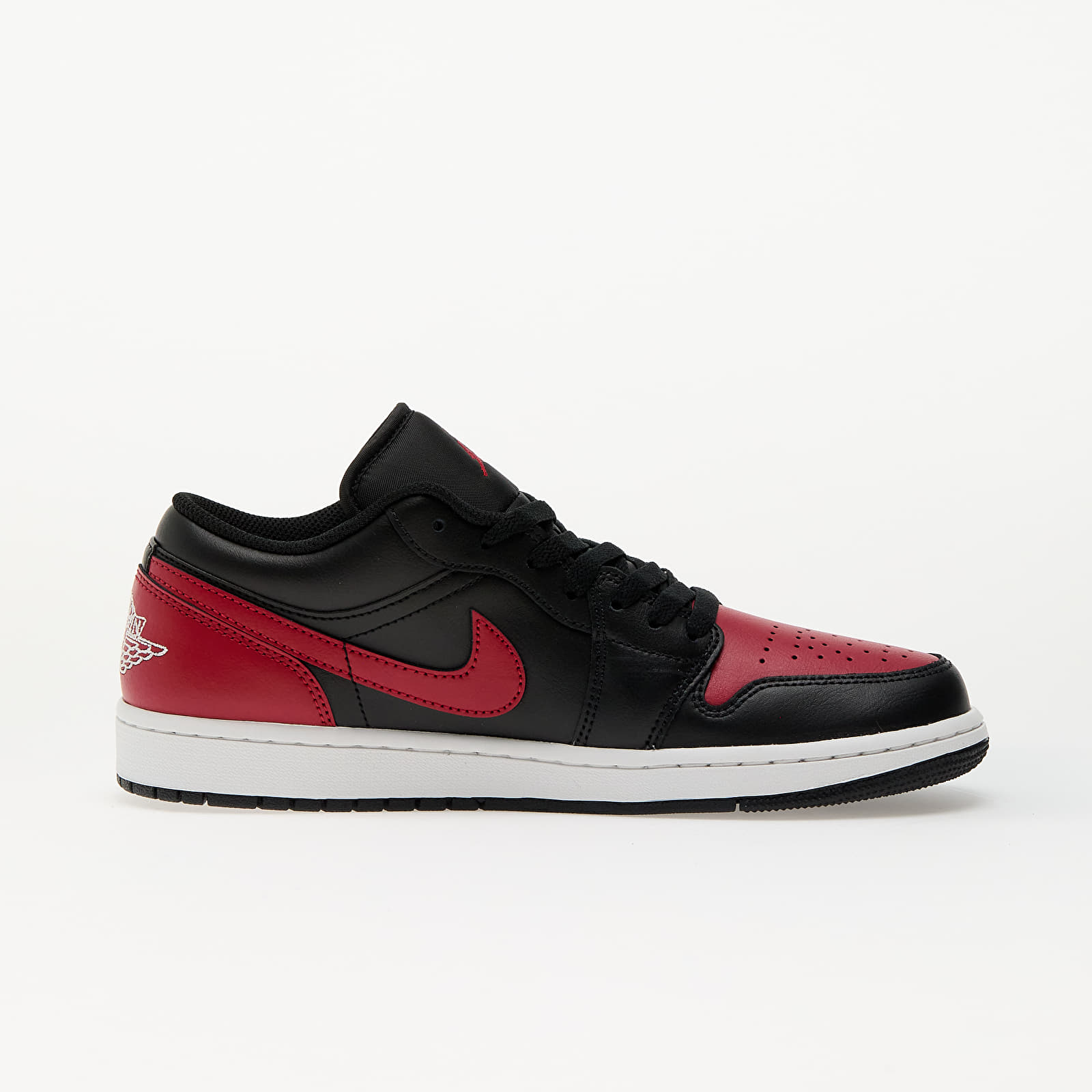 Männer Air Jordan 1 Low Black/ Varsity Red-Summit White