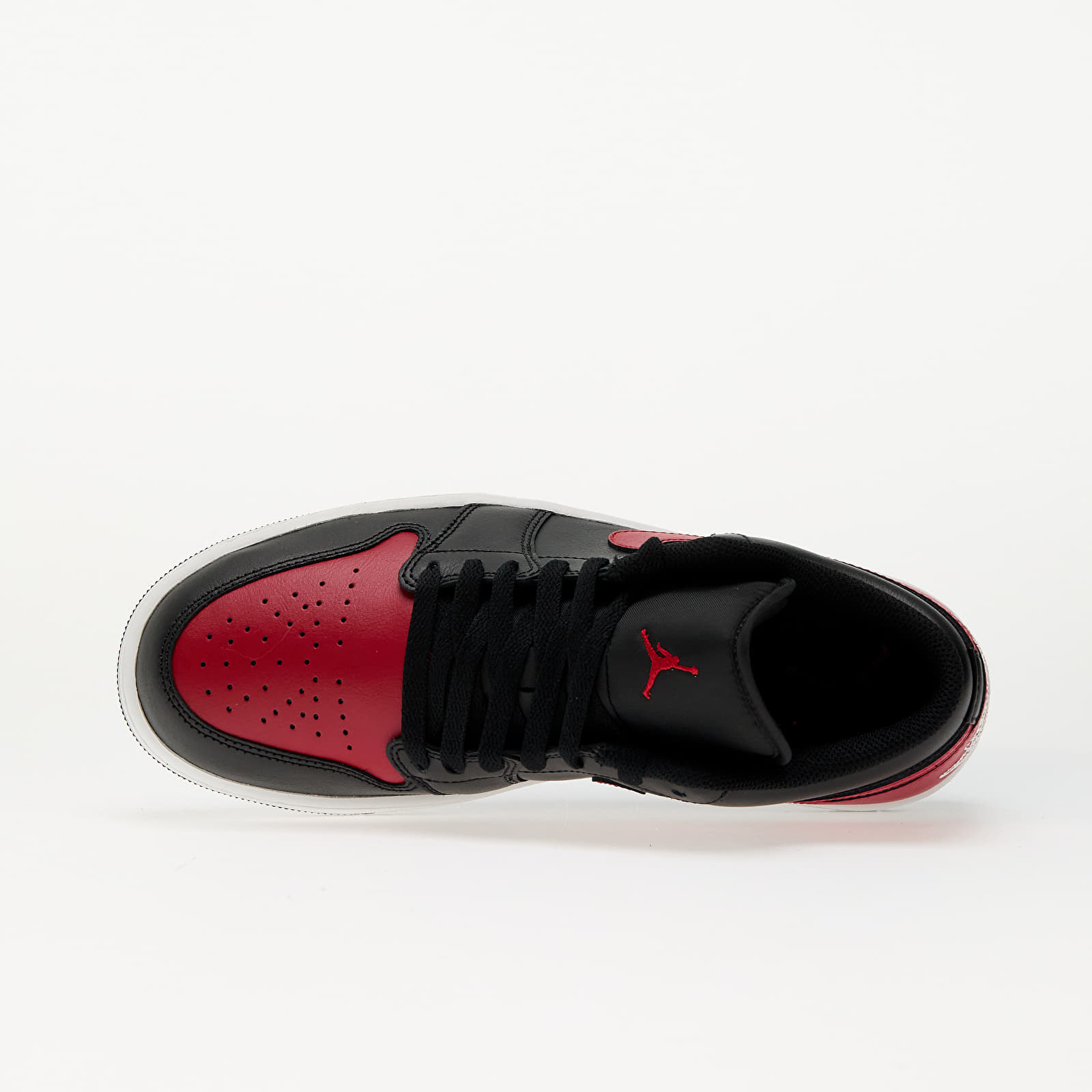 Männer Air Jordan 1 Low Black/ Varsity Red-Summit White