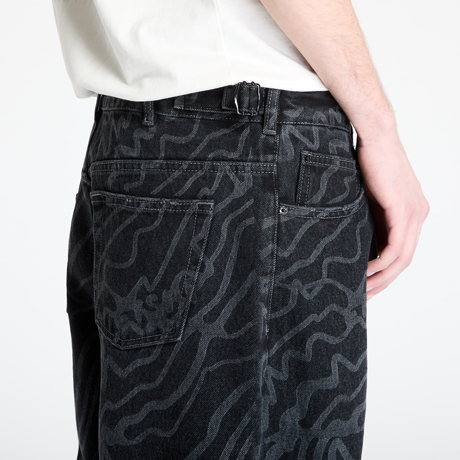 Jeans FTSHP Silver Lining Denim Pants UNISEX Black
