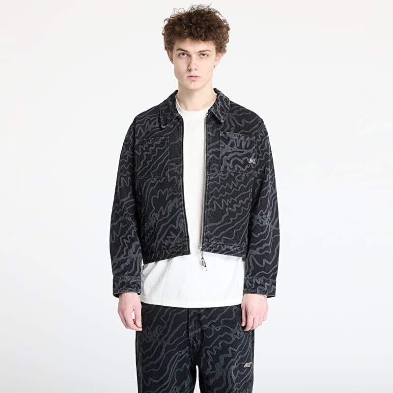 FTSHP Silver Lining Denim Jacket UNISEX Black