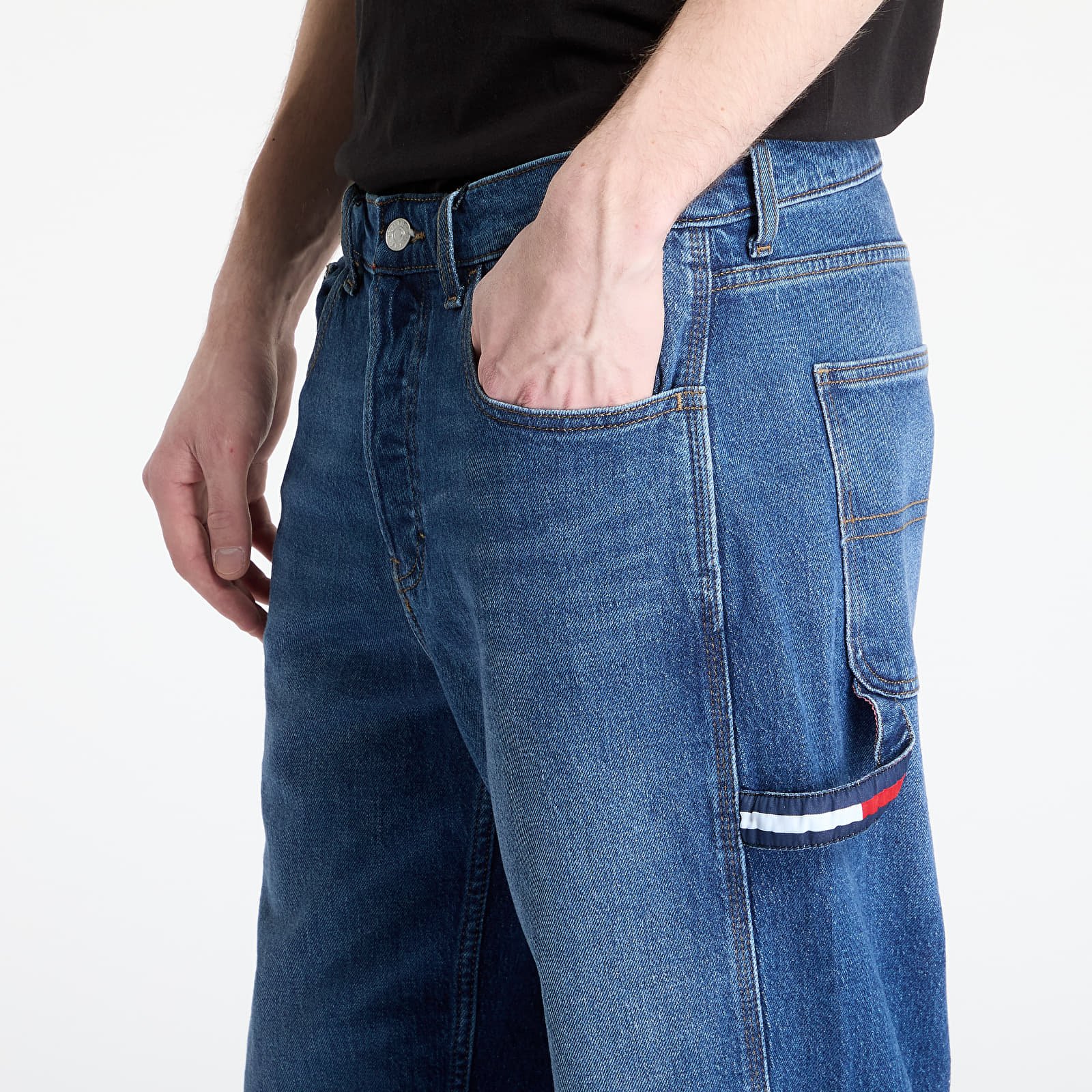 Pánské jeans  Tommy Jeans Jaimie Relaxed Straight Carp Jeans Denim