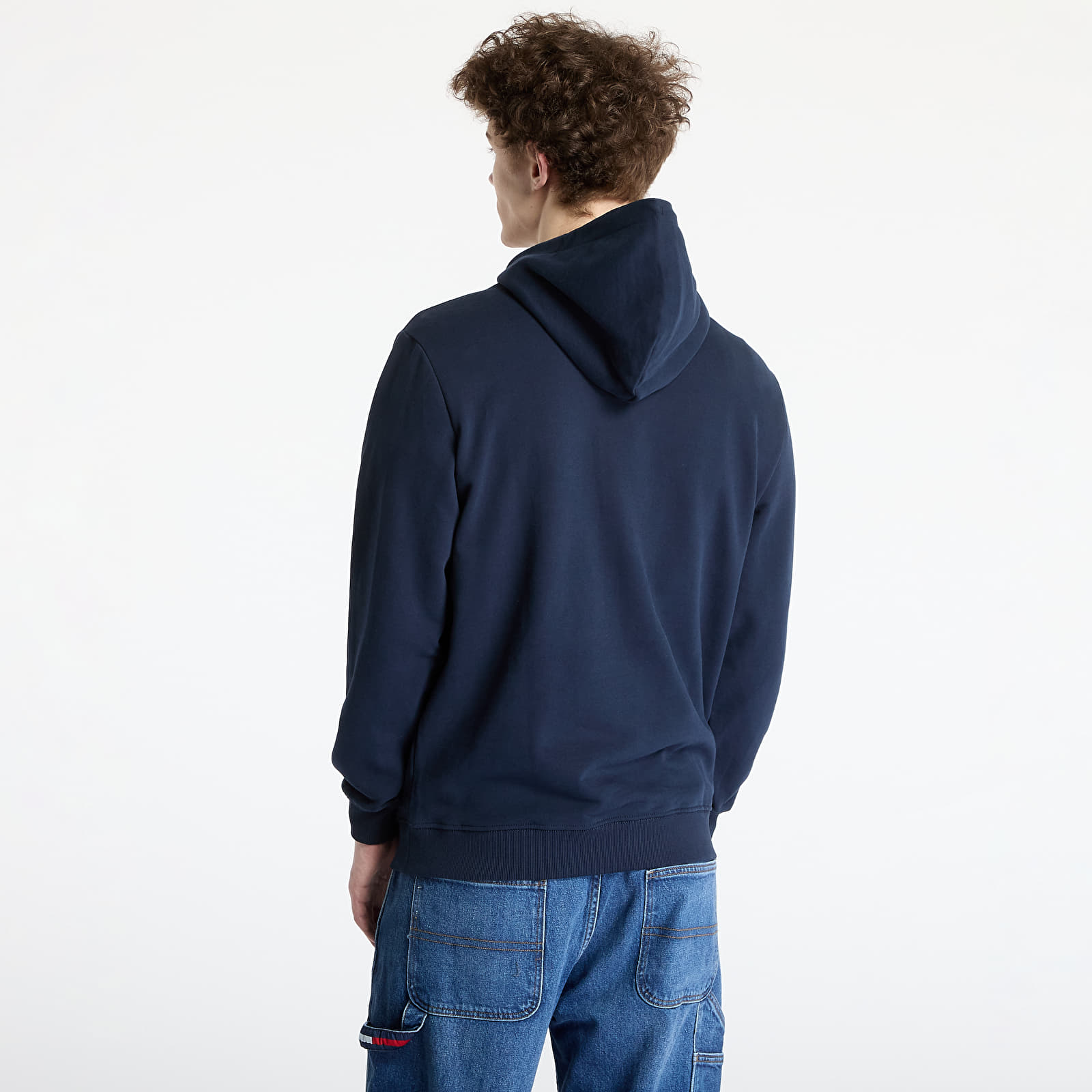 Pánské mikiny Tommy Jeans Regular Entry Graphic Hoodie Blue