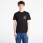 Tommy Jeans Regular Twisted Sign Tee Black