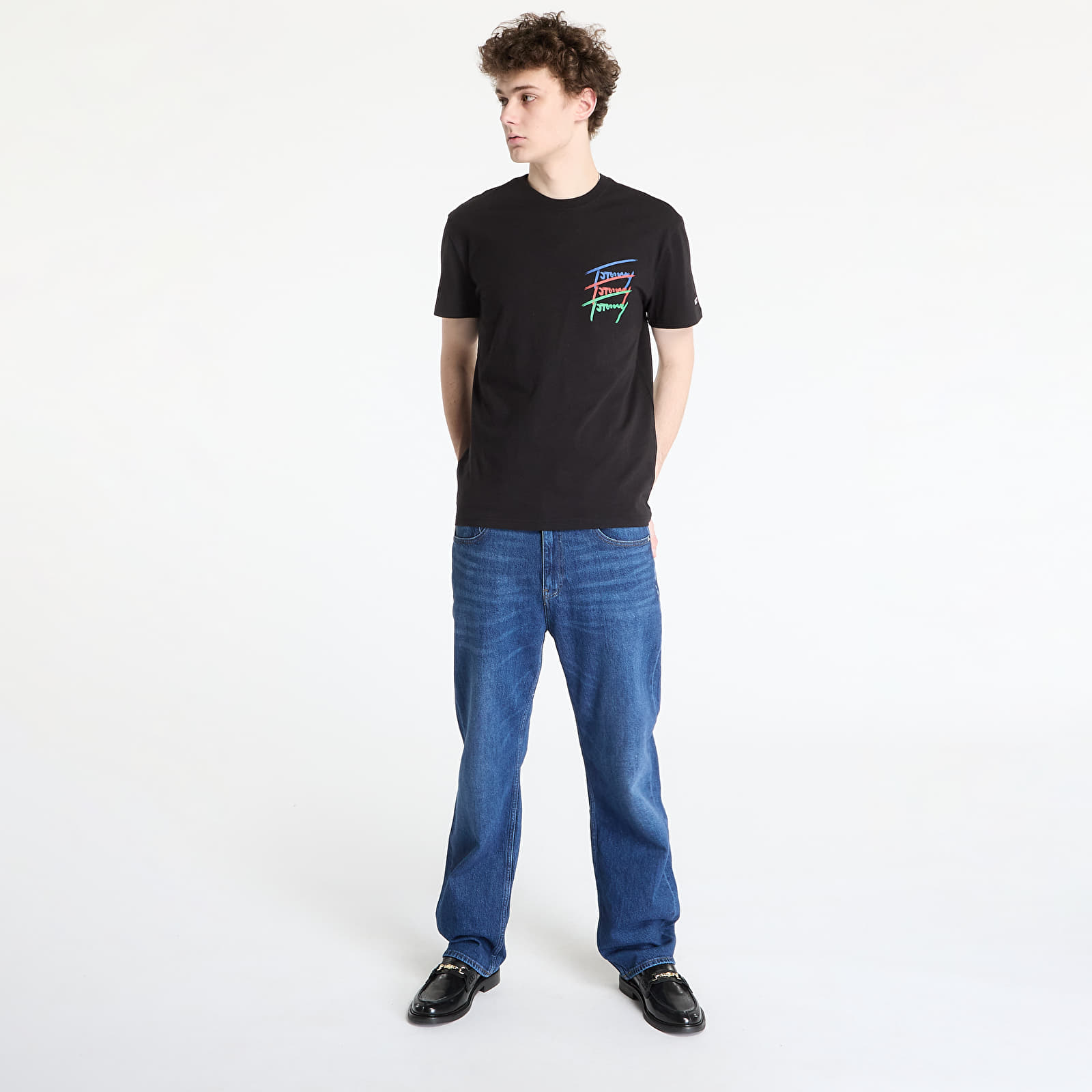 Pánské jeans  Tommy Jeans Otis Regular Straight Jeans Denim