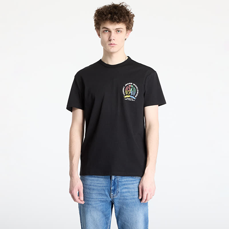 T-shirt Tommy Jeans Regular 4Colors Crest Tee Black