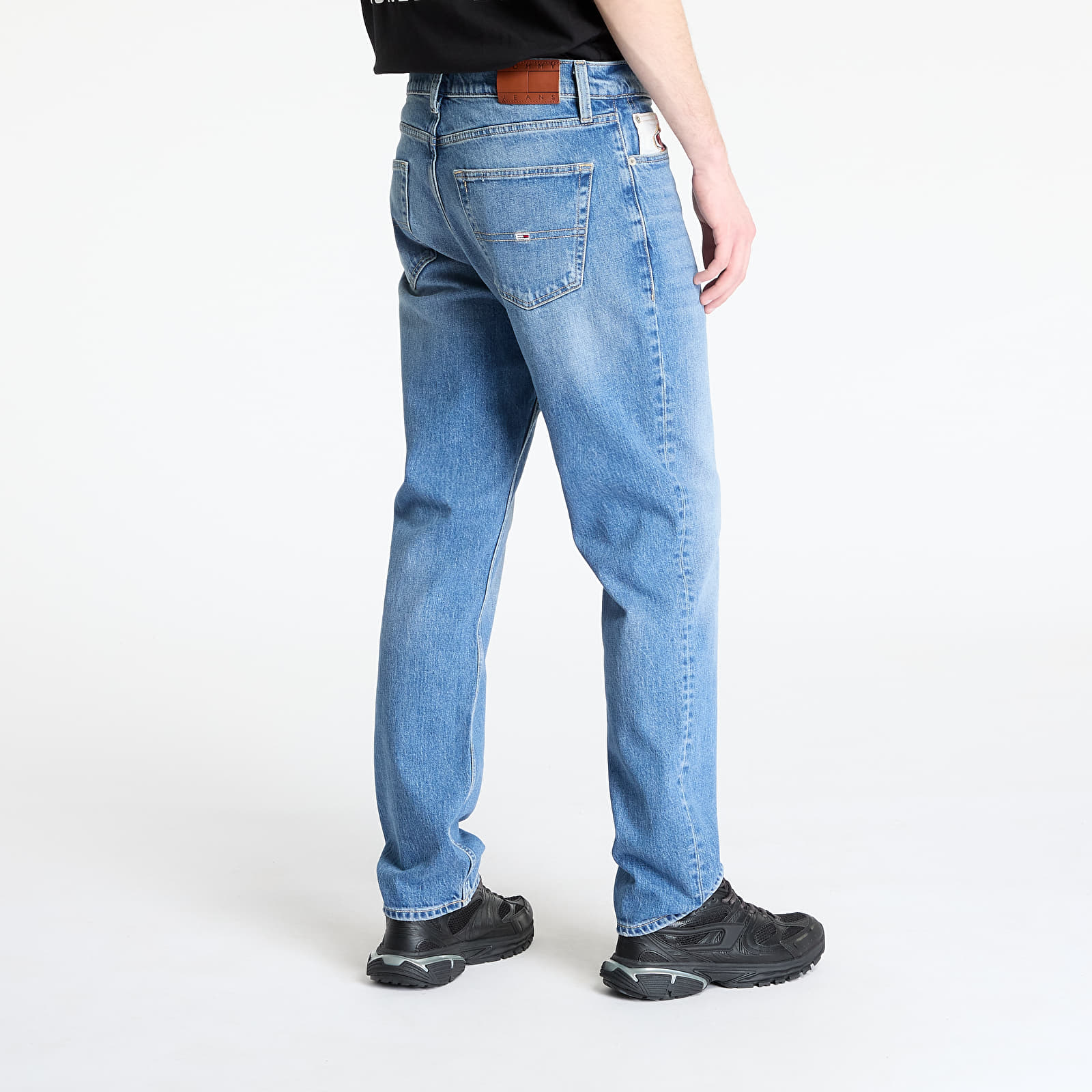 Pánské jeans  Tommy Jeans Ryan Slim Straight Jeans Denim Medium