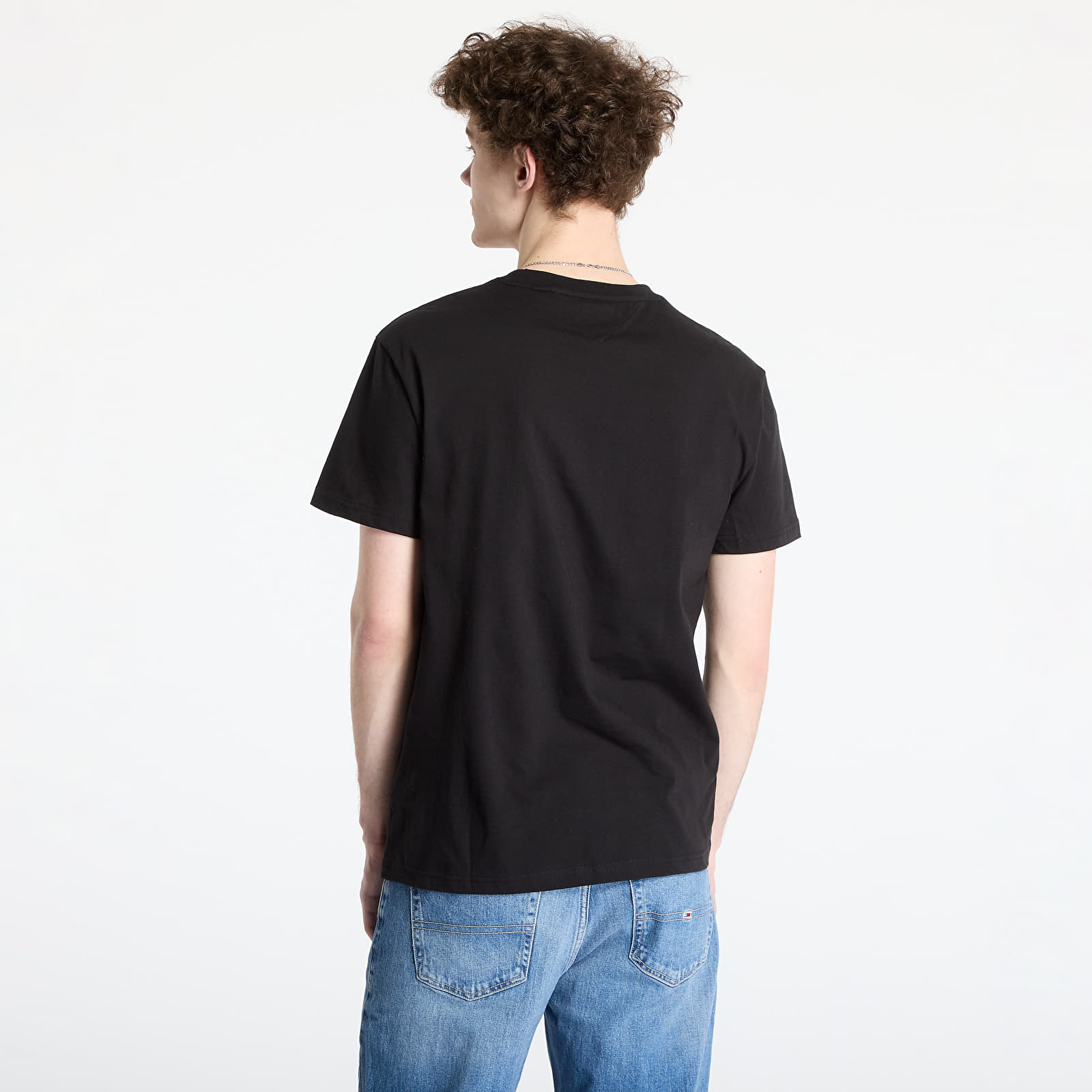 Miesten T-paidat Tommy Jeans Regular Dna Graphic Tee Black