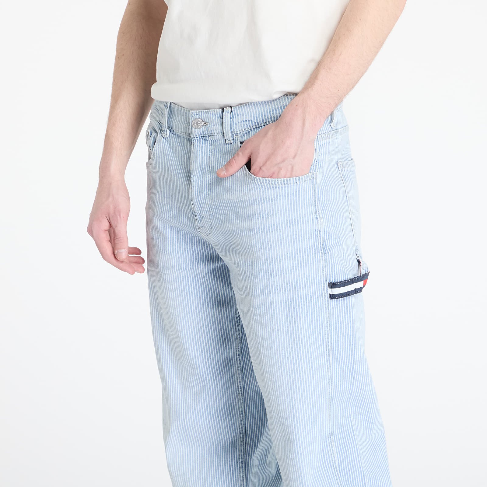 Miesten farkut Tommy Jeans Jaimie Relaxed Straight Carp Jeans Denim