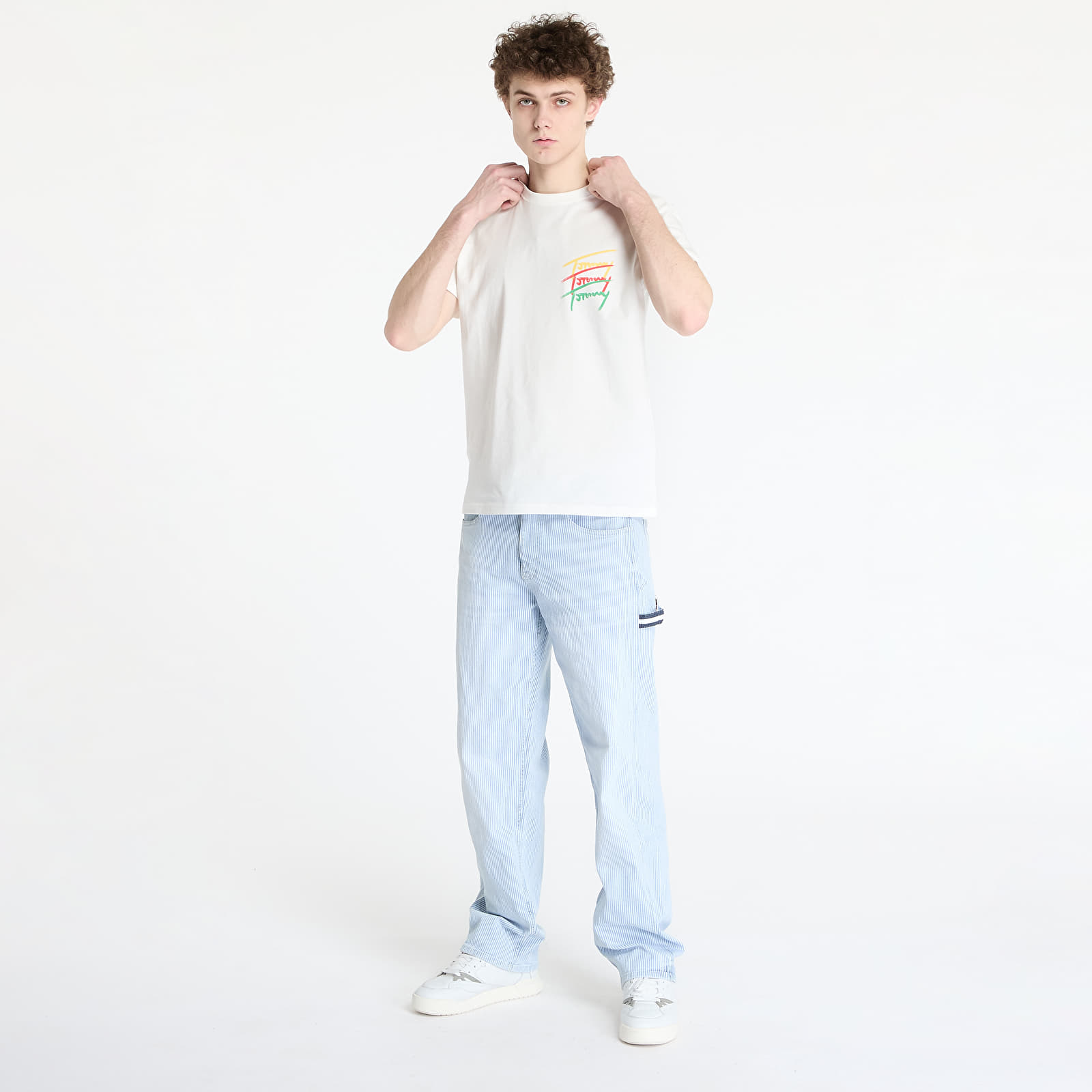 Miesten farkut Tommy Jeans Jaimie Relaxed Straight Carp Jeans Denim