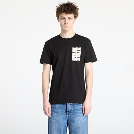 Tričko Calvin Klein Jeans Serif Box Graphic Tee Black