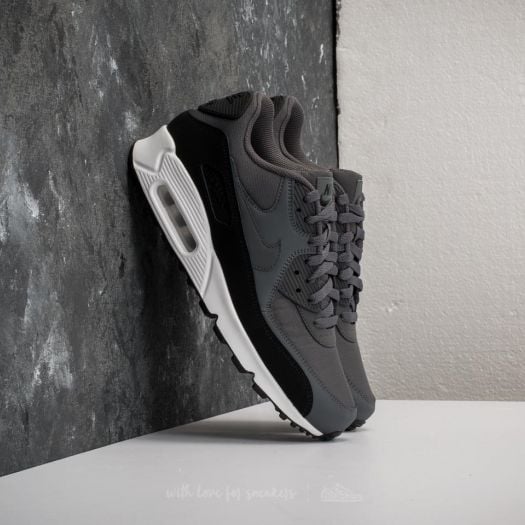 Men's air max 90 essential sneakers - dark grey/black top