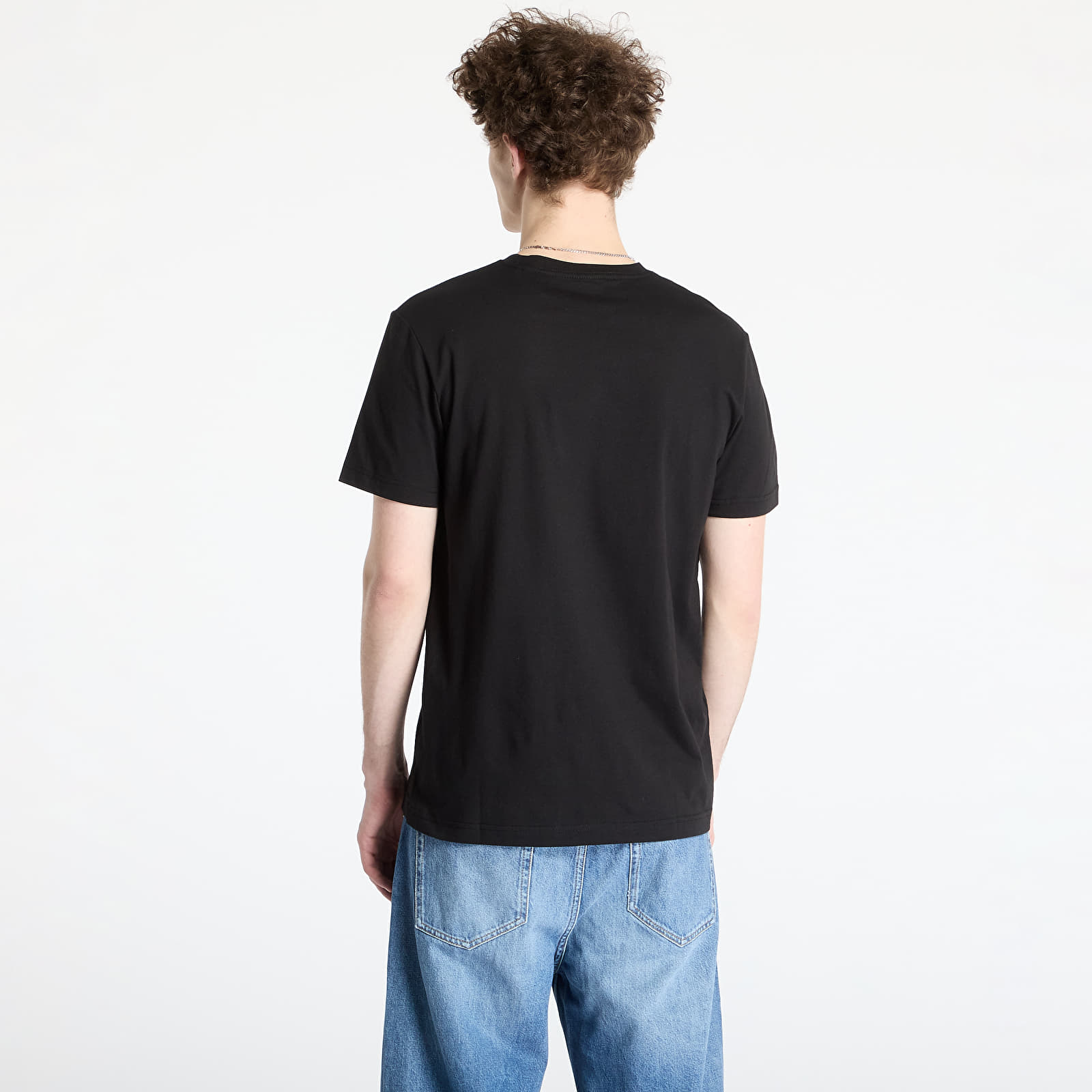Pánske tričká Calvin Klein Jeans Serif Box Graphic Tee Black