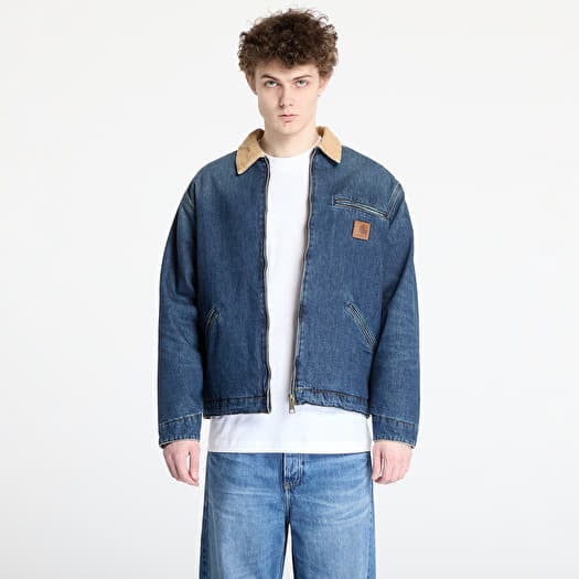 Bunda Carhartt WIP OG Detroit Jacket UNISEX Blue/ Dusty Brown