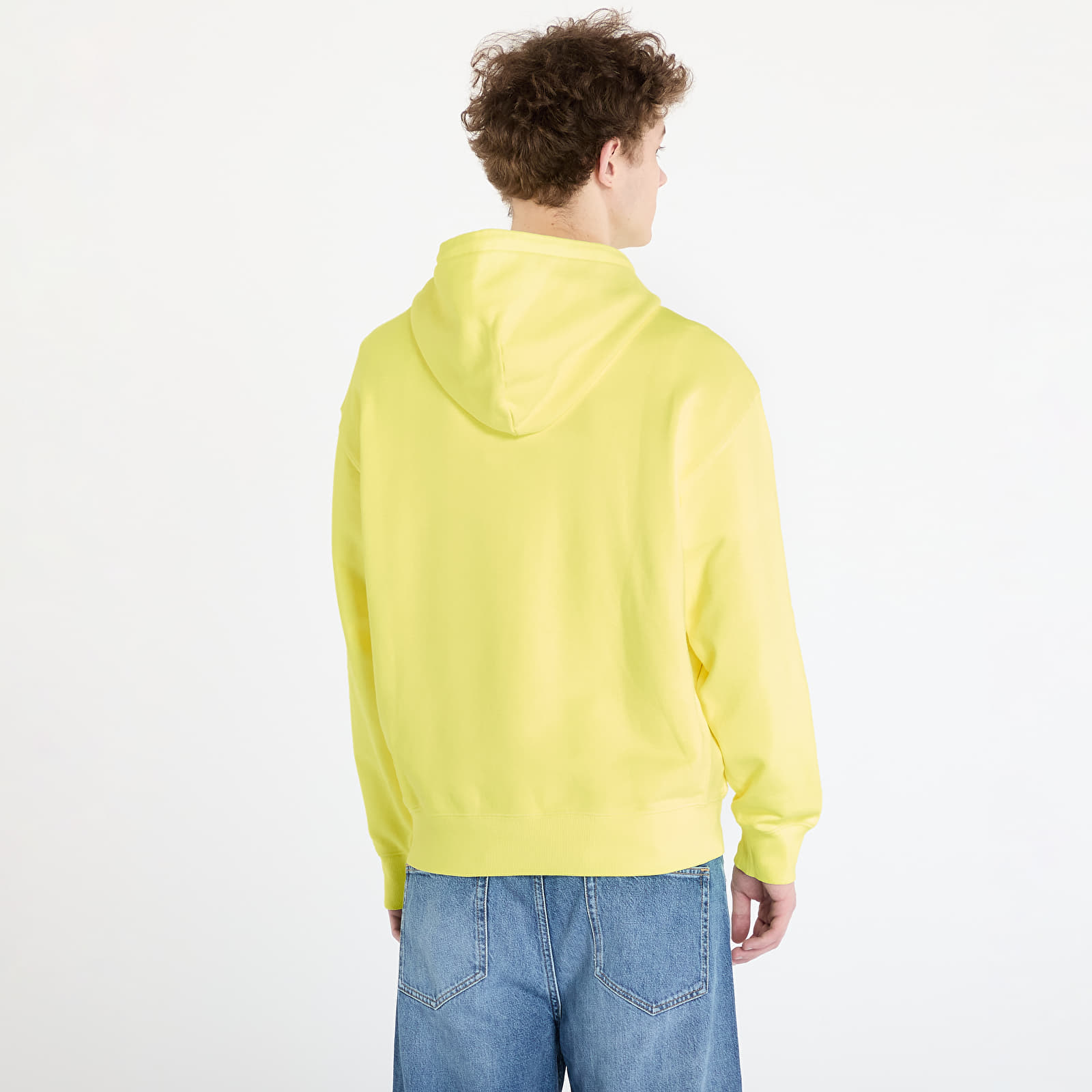 Hoodies and sweatshirts  Carhartt WIP Hooded Industry Sweat UNISEX Lumo Yellow Garment Dyed