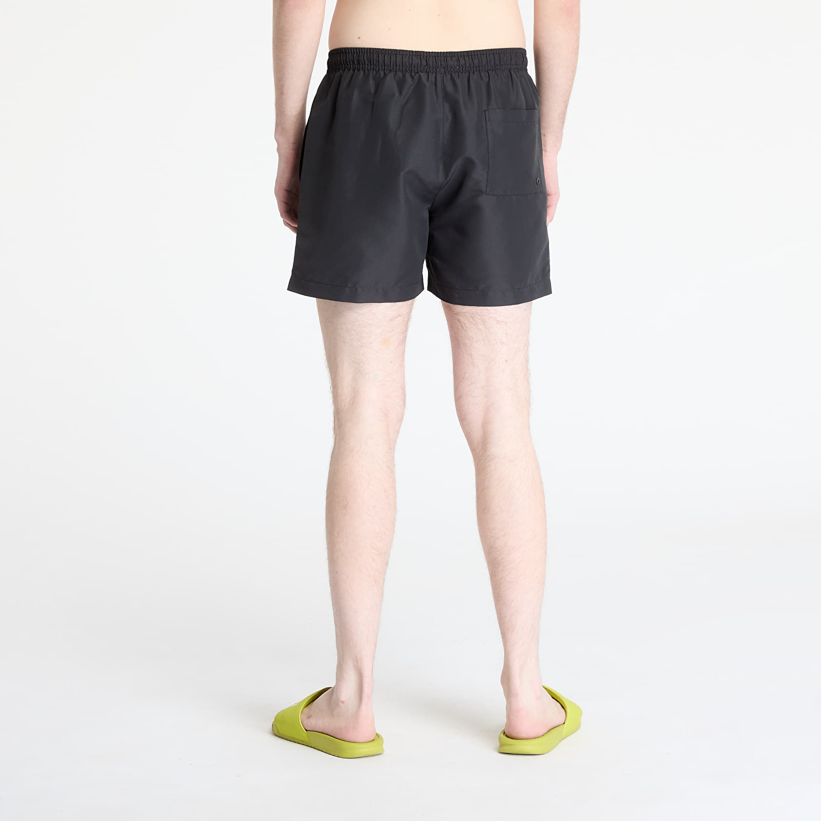 Pánské plavky Calvin Klein Jeans Medium Drawstring Boardshorts Black